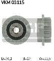 Alternator - sprzęgło jednokierunkowe do VW, VKM 03115, SKF w ofercie sklepu e-autoparts.pl 